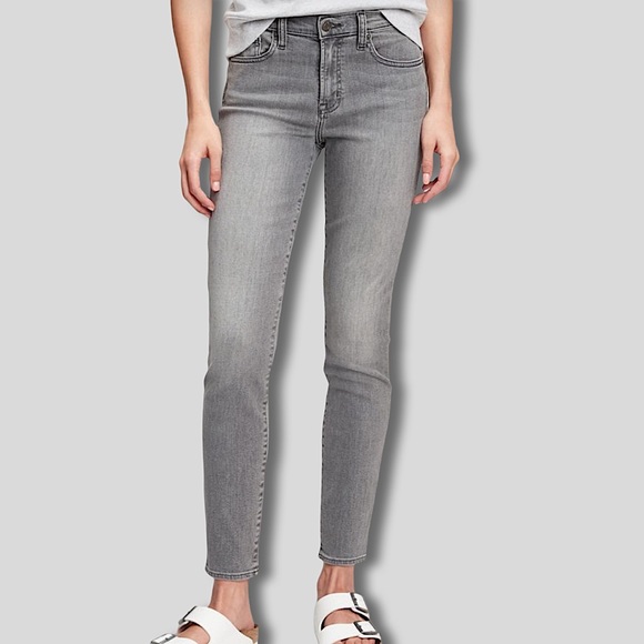 GAP Vintage Slim Mid Rise Jeans. Gray Wash. Size 10. NWOT. - Picture 7 of 7